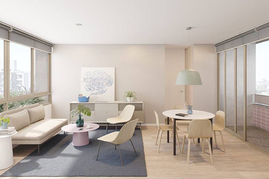 Flat 5 - Sala Comedor